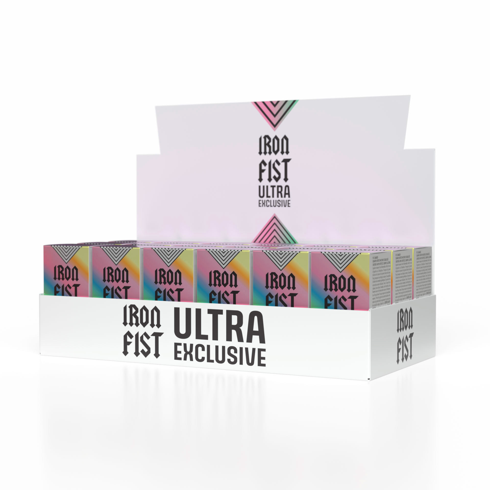 Iron Fist Ultra Exclusive counter display tray — 18 units